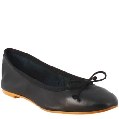 Ballerine Leggere Da Donna Color Nero In Pelle Liscia