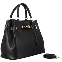 Borsa A Mano Frida In Pelle Con Tracolla Rimovibile Colore Nero