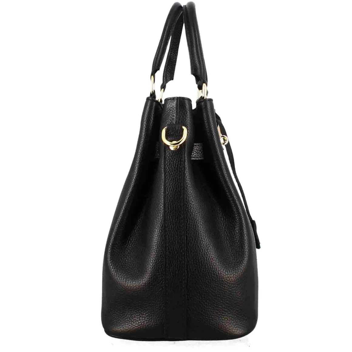 Borsa A Mano Frida In Pelle Con Tracolla Rimovibile Colore Nero