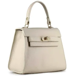 Borsa A Mano Lady K Da Donna In Pelle Colore Beige