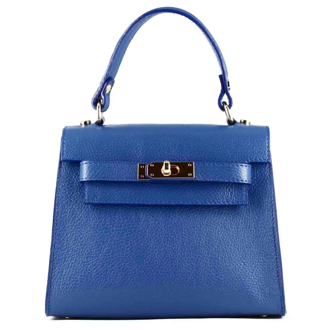 Borsa A Mano Lady K Da Donna In Pelle Colore Blu