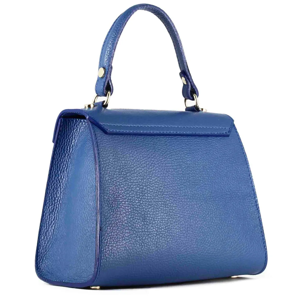 Borsa A Mano Lady K Da Donna In Pelle Colore Blu