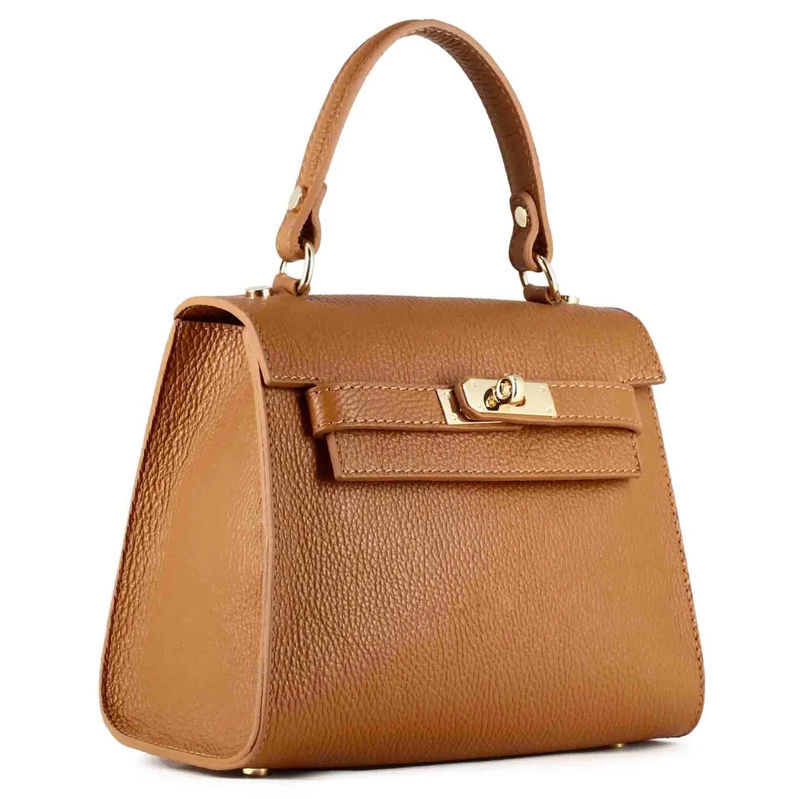 Borsa A Mano Lady K Da Donna In Pelle Colore Marrone