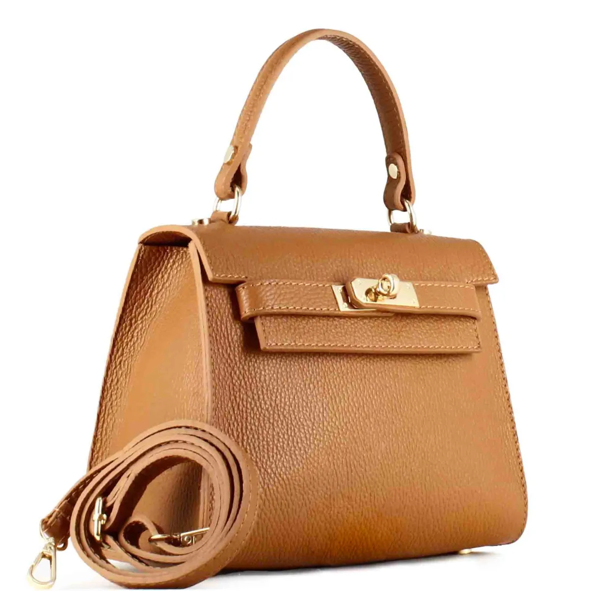 Borsa A Mano Lady K Da Donna In Pelle Colore Marrone