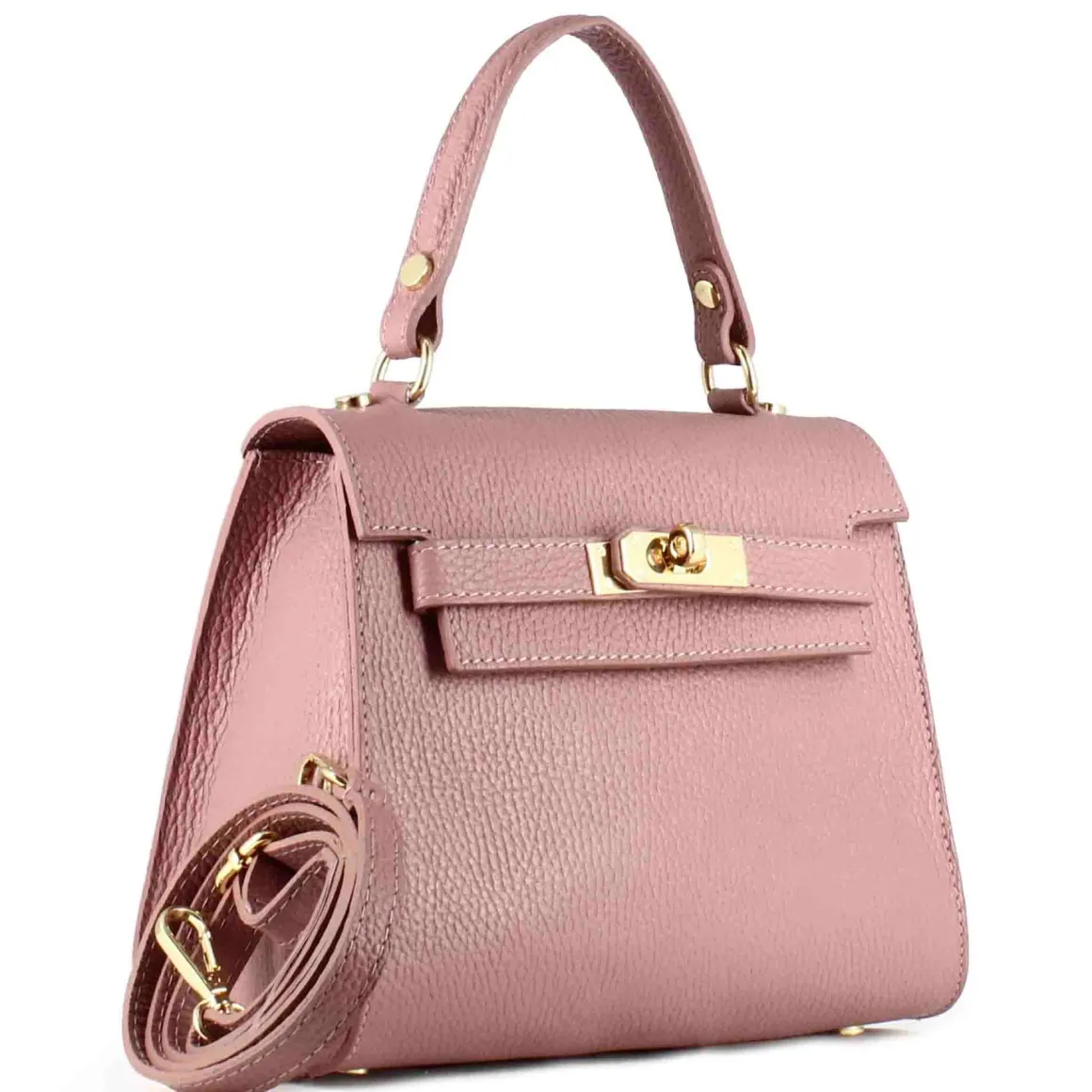 Borsa A Mano Lady K Da Donna In Pelle Colore Rosa