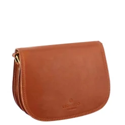 Borsa Essential Da Donna In Pelle Liscia Colore Marrone