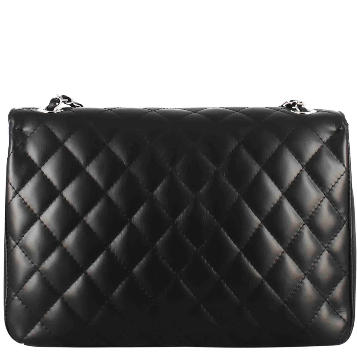 Borsetta Vanity Grande A Tracolla In Pelle Trapuntata Colore Nero