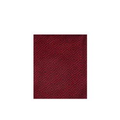 Calzini Da Uomo In Cotone Colore Rosso Con Fantasia Colore Nero