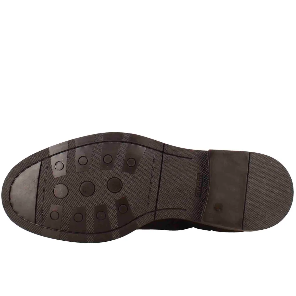 Chelsea Boot Da Uomo In Pelle Scamosciata Colore Marrone Scuro