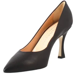 Décolleté Da Donna In Pelle Colore Nero A Punta