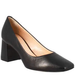 Décolleté Slingback Da Donna In Pelle Nero A Punta