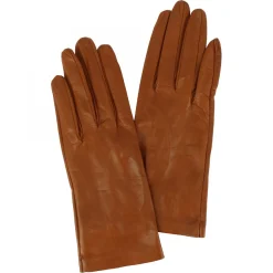 Guanti Classici Da Donna In Nappa Marrone Fatti A Mano