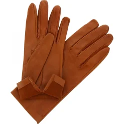 Guanti Classici Da Donna Fatti A Mano In Nappa Marrone