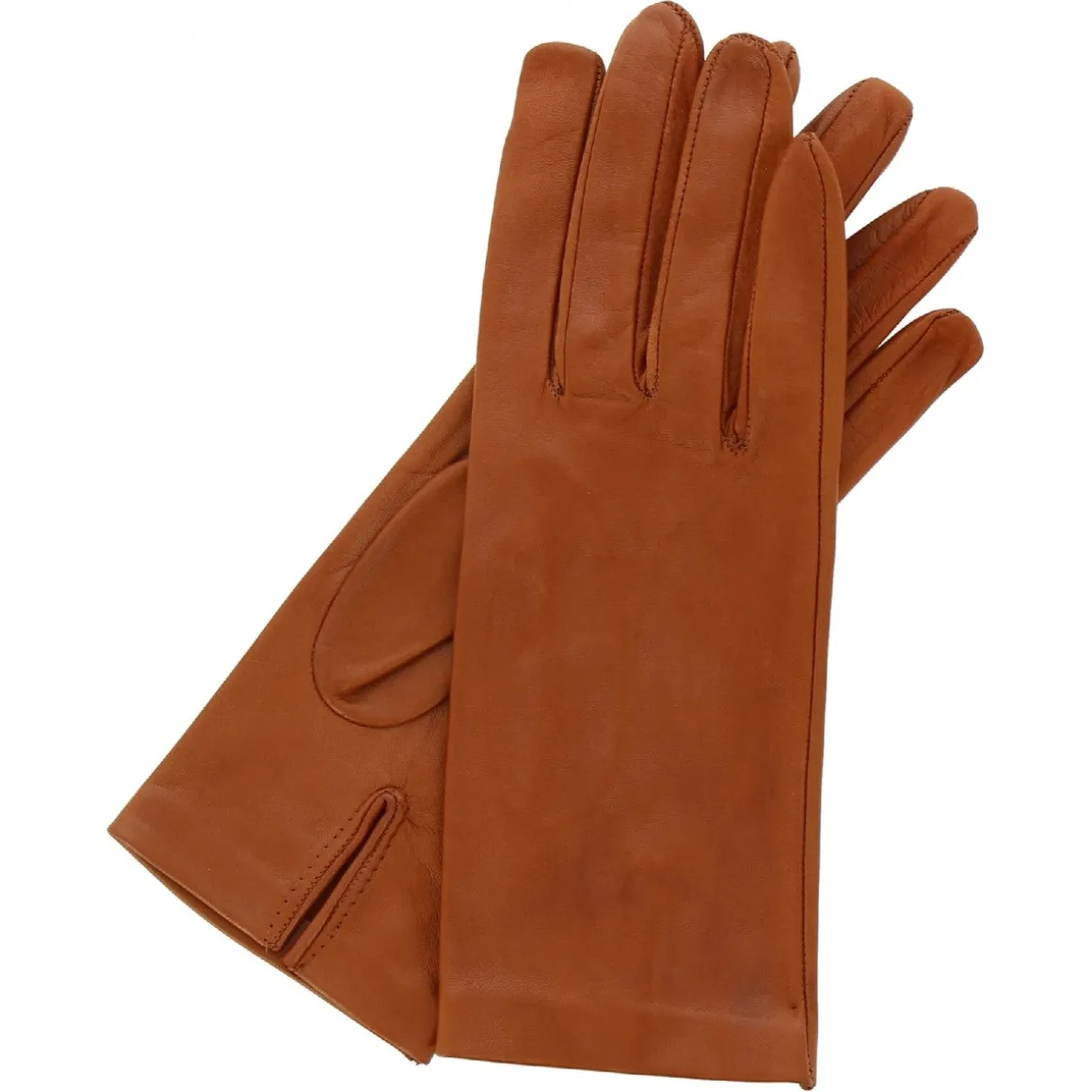 Guanti Classici Da Donna Fatti A Mano In Nappa Marrone