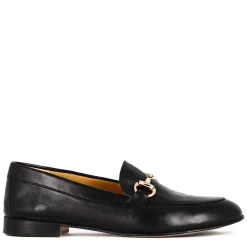 Mocassino Classico Da Donna Con Morsetto In Pelle Colore Nero