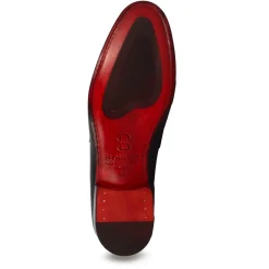 Mocassino Classico Da Uomo In Pelle Colore Verde Scuro