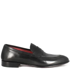 Mocassino Classico Da Uomo In Pelle Colore Nero