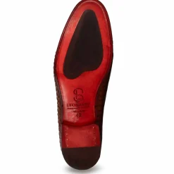 Mocassino Classico Da Uomo In Pelle Intrecciata Colore Marrone Chiaro