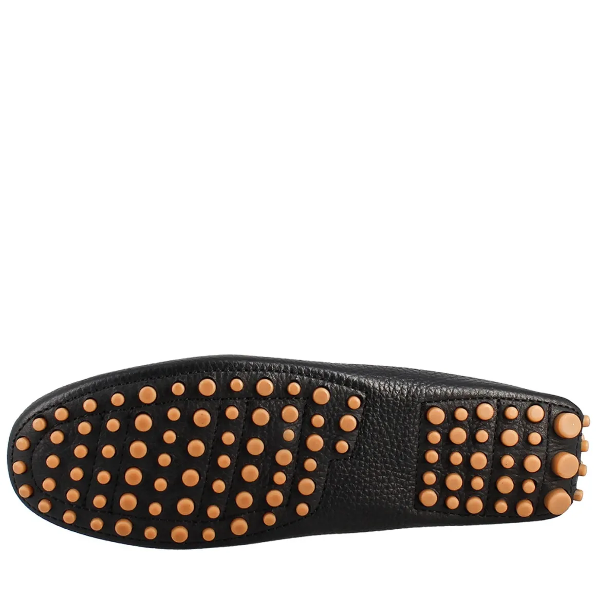 Mocassino Da Donna Con Lacci In Pelle Nero