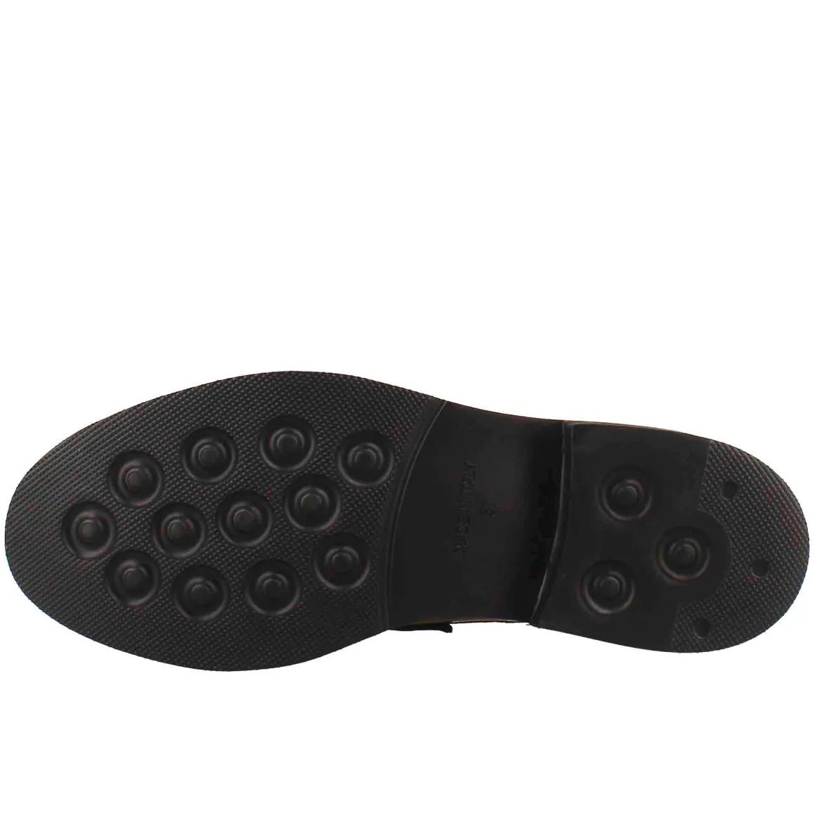 Mocassino Da Donna Paupa In Pelle Lavata Colore Nero
