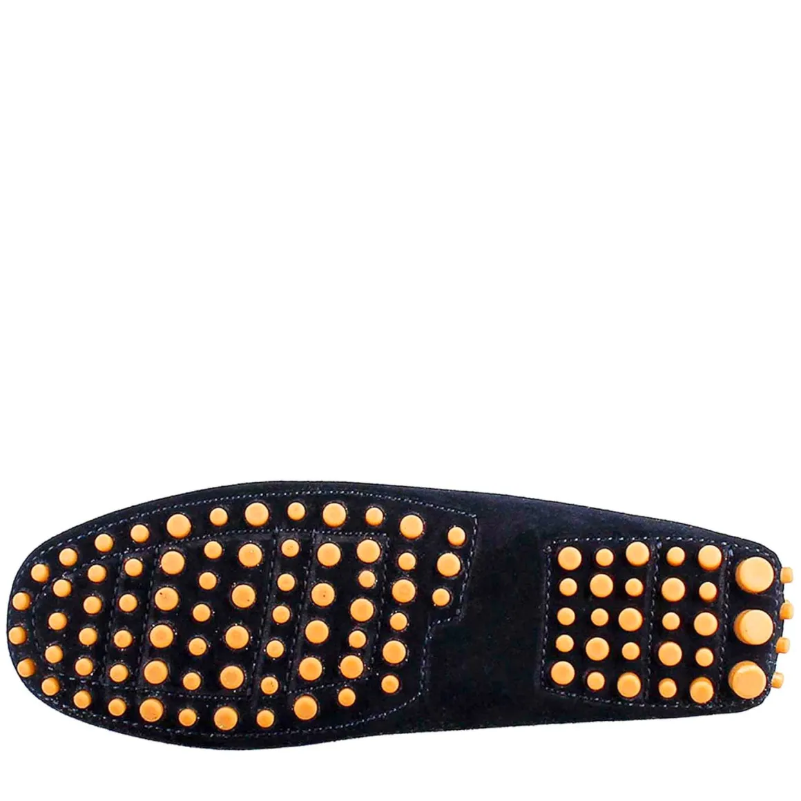 Mocassino Da Donna Tubolare In Pelle Blu