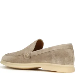 Mocassino Da Uomo Casual In Pelle Scamosciata Colore Grigio