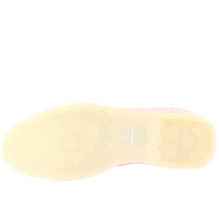 Mocassino Flessibile Da Donna In Pelle Scamosciata Rosa