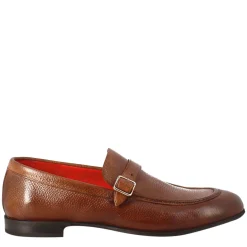 Mocassino Marrone Elegante Da Uomo In Pelle