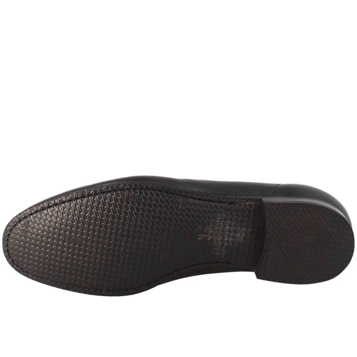 Mocassino Nero Elegante Da Uomo In Pelle