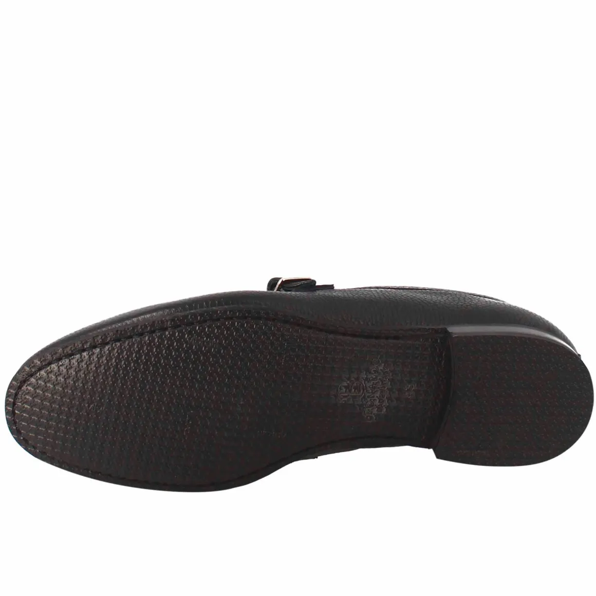 Mocassino Nero Elegante Da Uomo In Pelle Liscia
