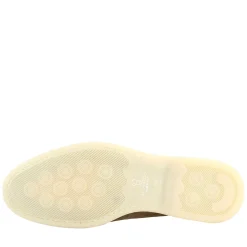 Mocassino Sfoderato Grigio Elegante Da Uomo In Camoscio