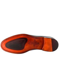 Oxford Nero Elegante Da Uomo In Pelle