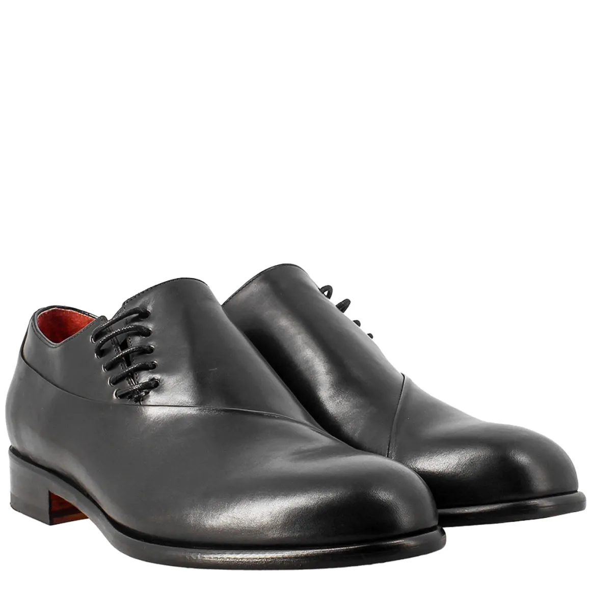 Oxford Nero Elegante Da Uomo In Pelle