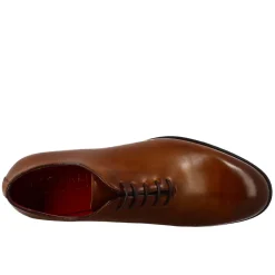 Oxford Wholecut Marrone Siena Elegante Da Uomo In Pelle