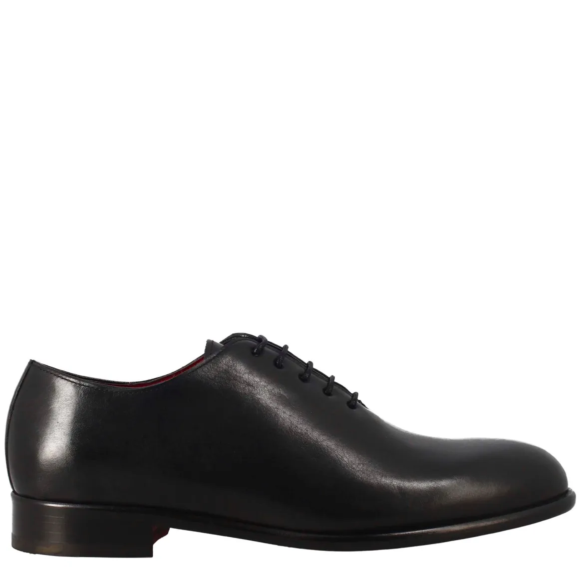 Oxford Wholecut Nero Elegante Da Uomo In Pelle