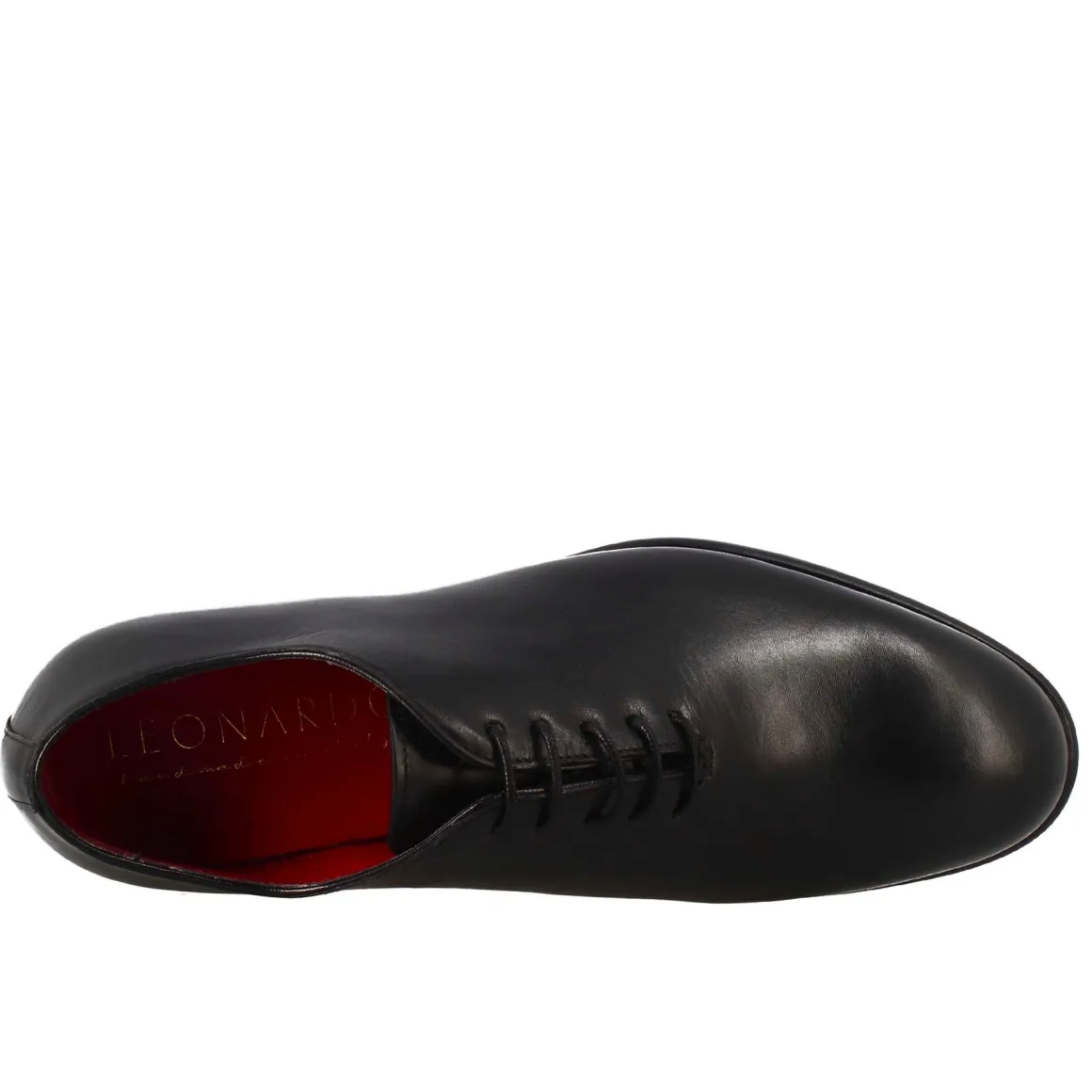 Oxford Wholecut Nero Elegante Da Uomo In Pelle