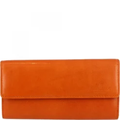 Portafogli In Nappa Con Scomparti Per Carte Di Credito Monete E Banconote Disponibile In Vari Colori