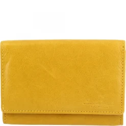 Portafoglio Donna Sauvage Pelle Di Vitello Arancione Porta Tessere Banconote Monete