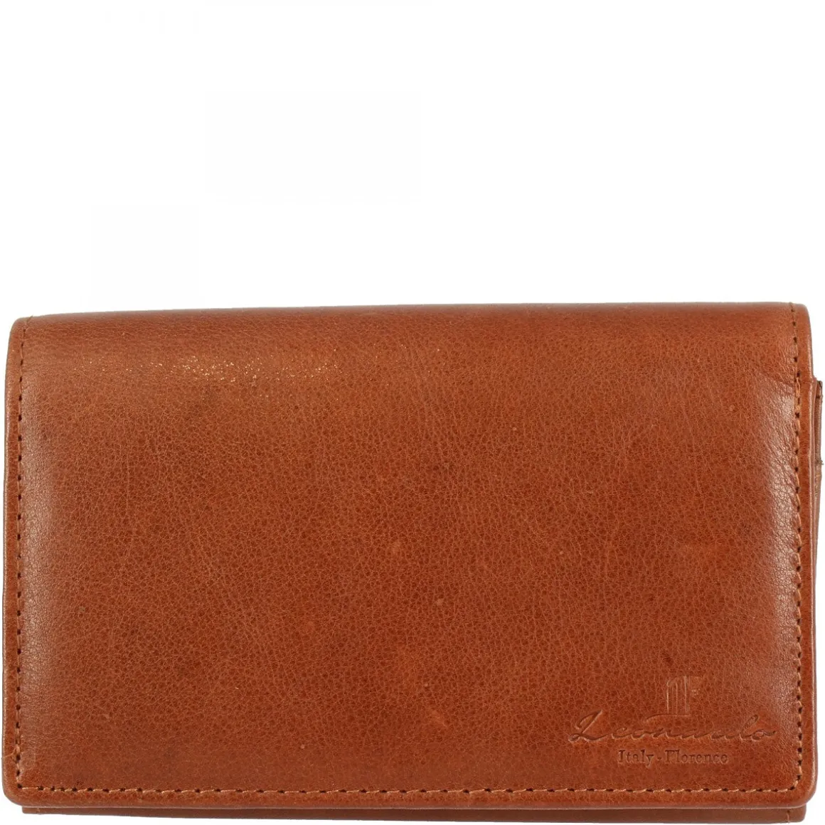 Portafoglio Donna Sauvage Pelle Di Vitello Arancione Porta Tessere Banconote Monete