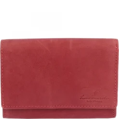 Portafoglio Donna Sauvage Pelle Di Vitello Arancione Porta Tessere Banconote Monete