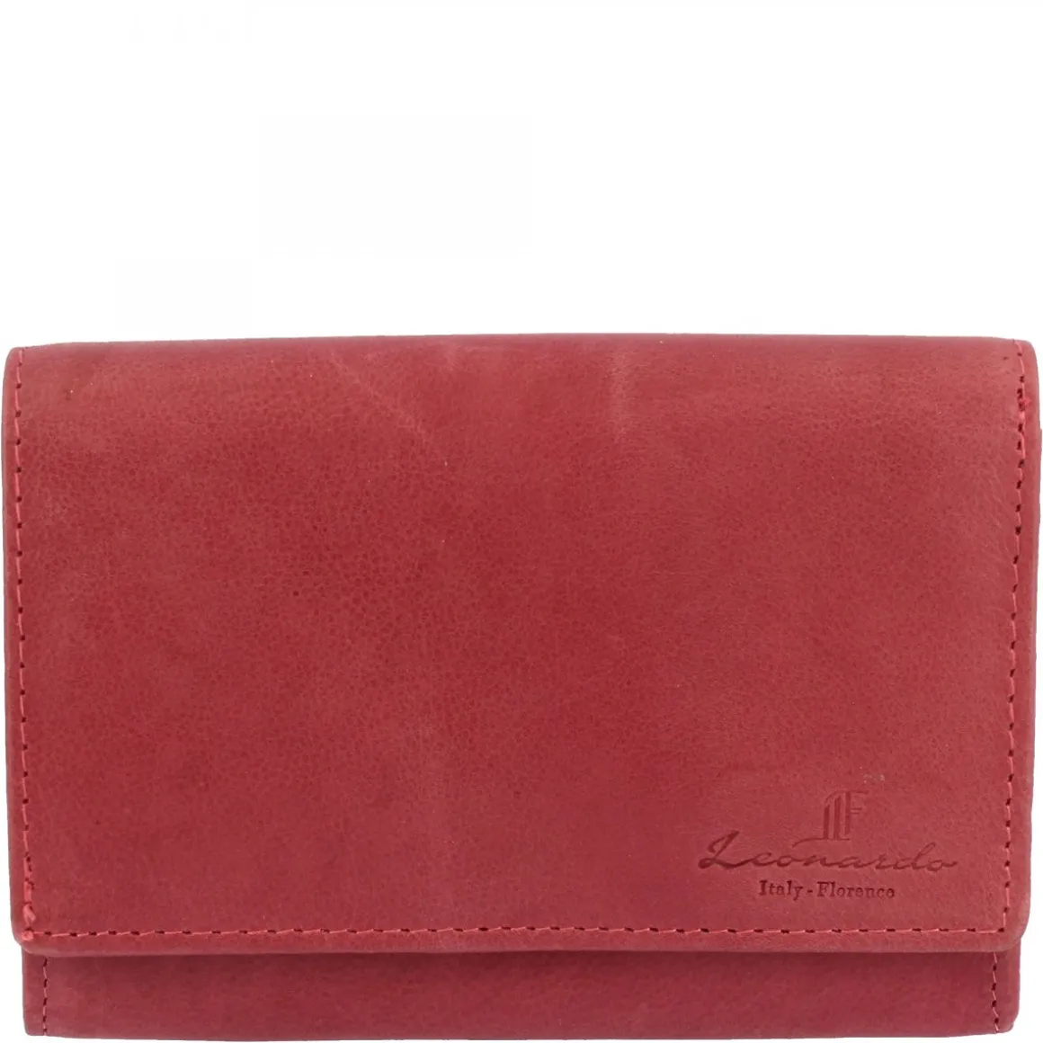 Portafoglio Donna Sauvage Pelle Di Vitello Arancione Porta Tessere Banconote Monete