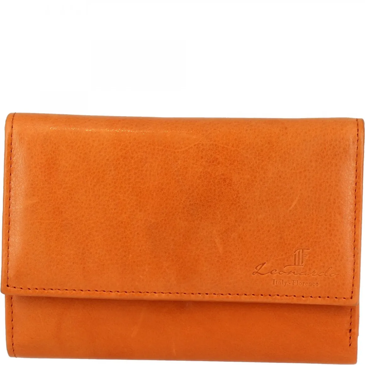 Portafoglio Donna Sauvage Pelle Di Vitello Rosso Porta Tessere Banconote Chiusura Bottone