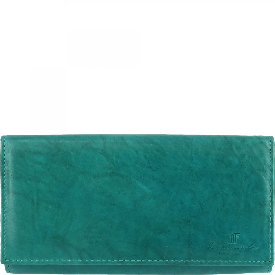 Portafoglio Donna Sauvage Pelle Di Vitello Nero Fatto A Mano Porta Tessere Tasche Banconote