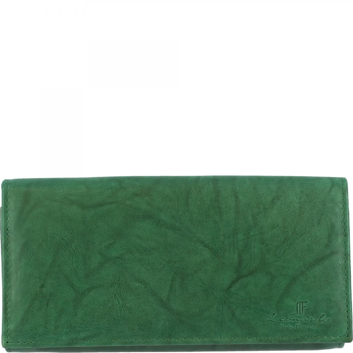 Portafoglio Donna Sauvage Pelle Di Vitello Nero Fatto A Mano Porta Tessere Tasche Banconote