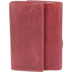 Portafoglio Unisex Sauvage Pelle Di Vitello Fatto A Mano Grigio Porta Tessere Banconote Monete