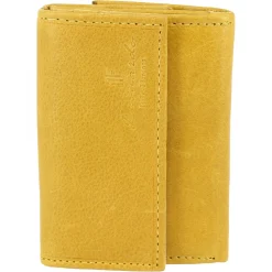 Portafoglio Unisex Sauvage Pelle Di Vitello Fatto A Mano Grigio Porta Tessere Banconote Monete
