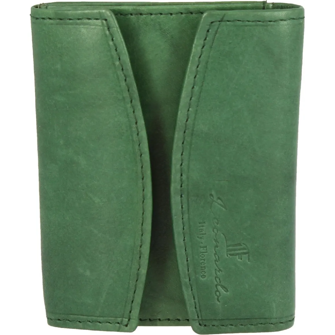 Portafoglio Unisex Sauvage Fatto A Mano Pelle Di Vitello Nero Porta Tessere Banconote Monete