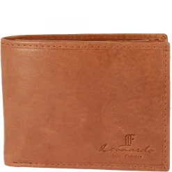 Portafoglio Uomo Sauvage Pelle Di Vitello Porta Tessere Banconote Tasche Laterali