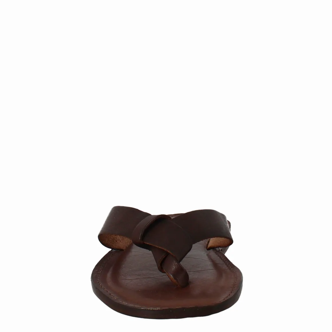 Sandali Arezzo Modello Gladiatore Da Uomo In Pelle Color Marrone