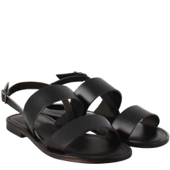 Sandali Euforia Da Donna Stile Romano Antico In Pelle Colore Nero